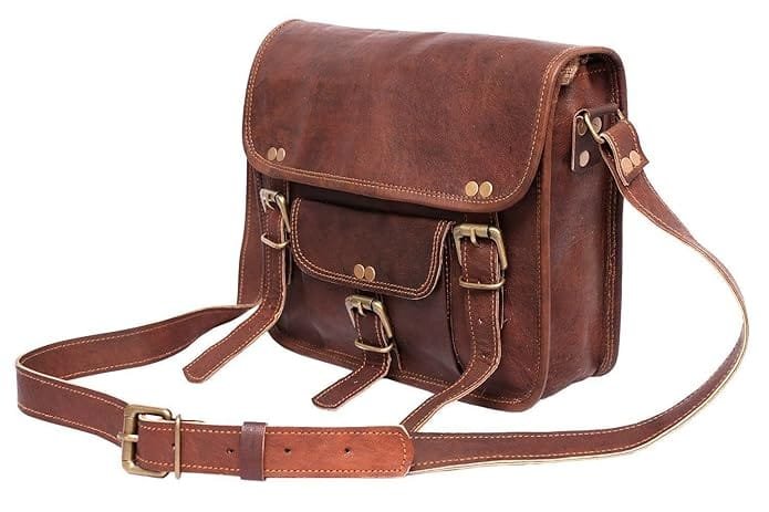 Vintage Leather sling Messenger Bag